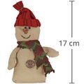 Enfeite de Natal Boneco de Neve 17 cm - Rústico Ref. 6396-2104